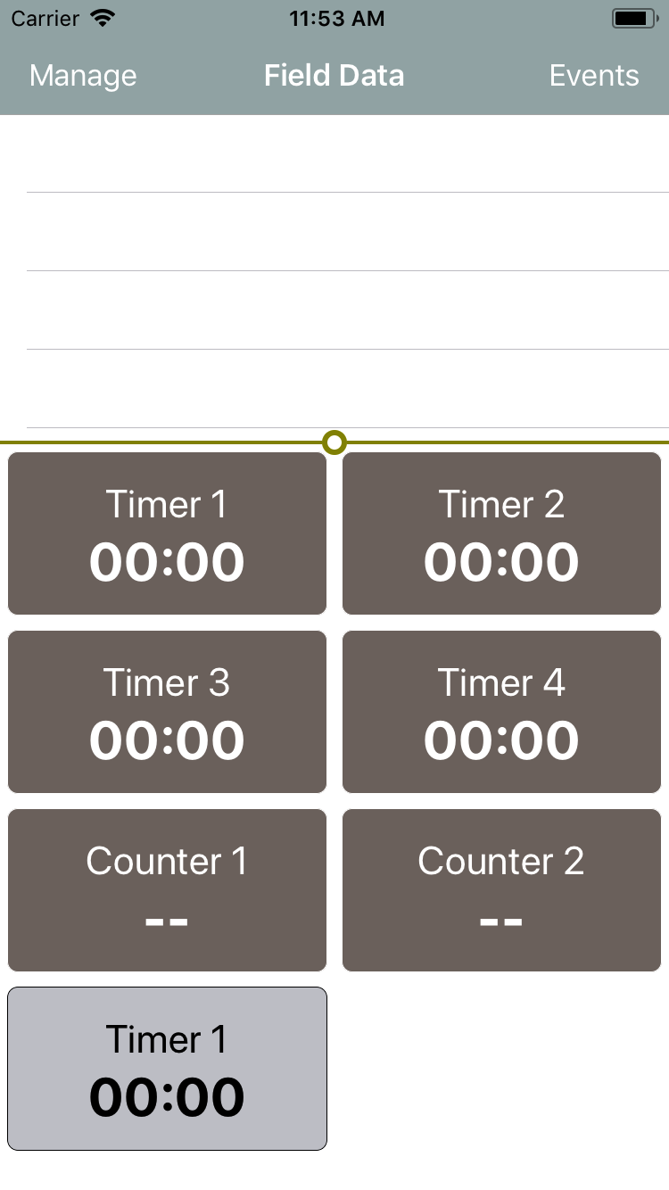 Timestamped Field Data - Timers / Counters